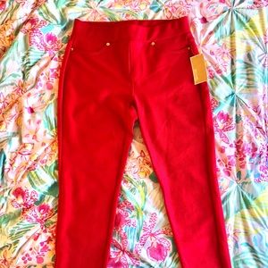 Michael Kors NWT True Red Soft Pant